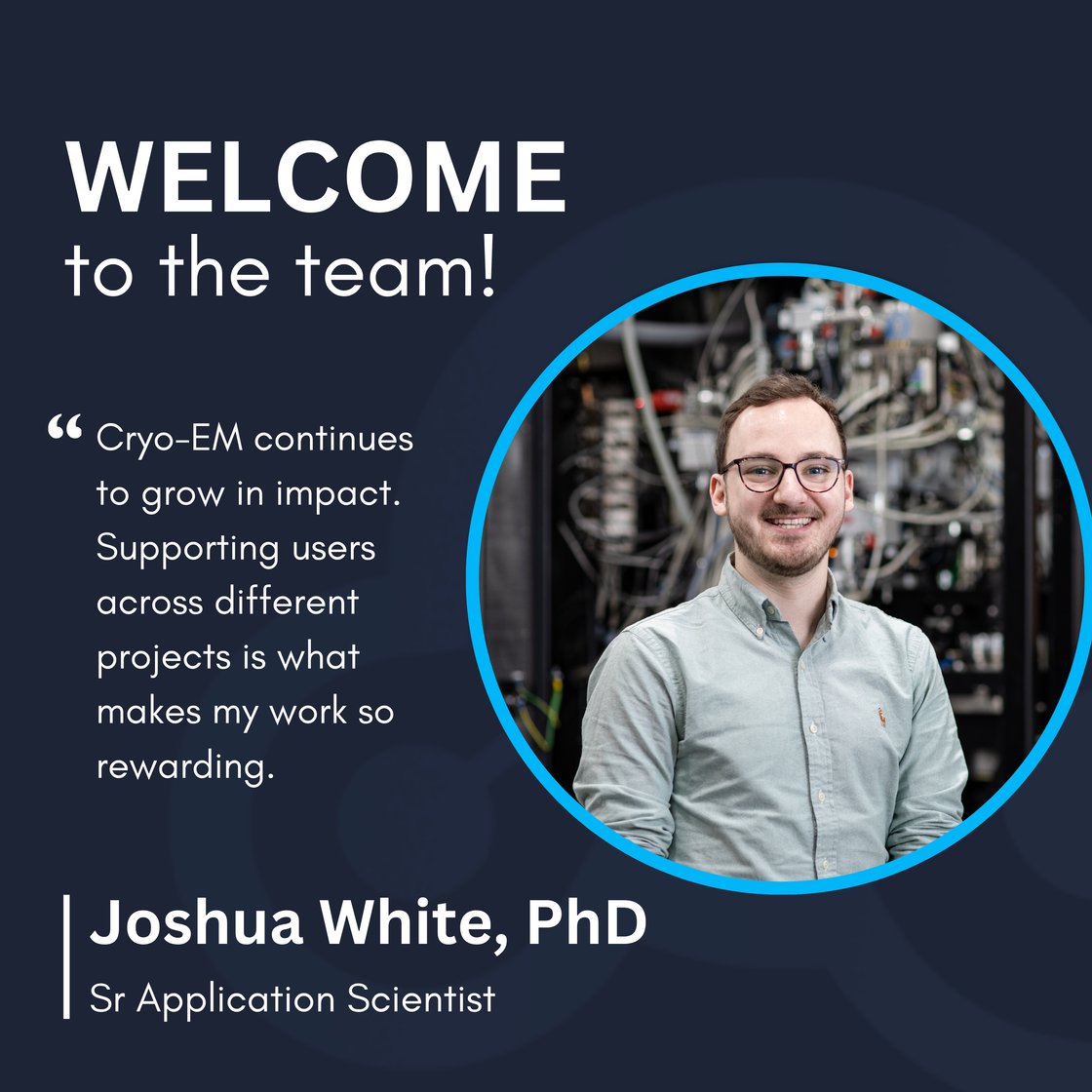 Welcome to the Team Josh